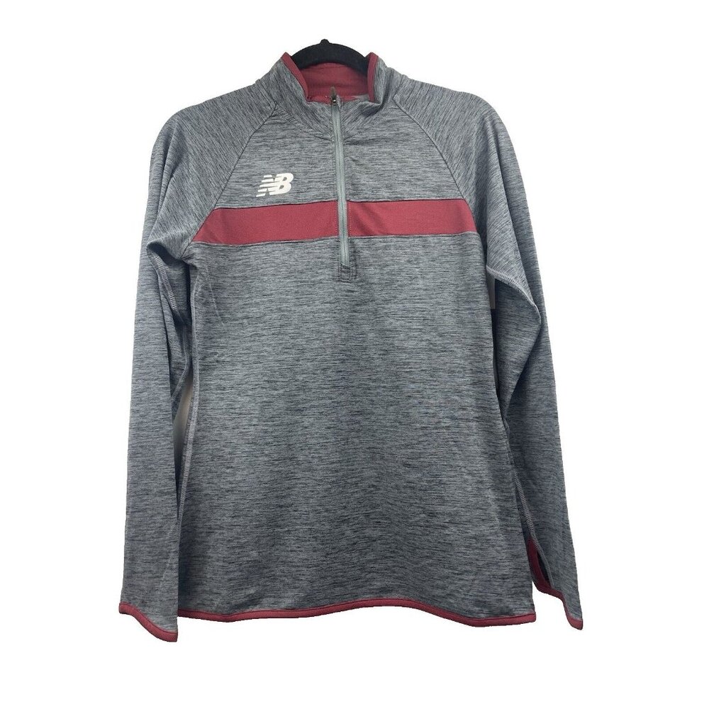 New Balance Women's Team Athletics Half Zip Quick Dry Shirt Women's Small - Picture 2 of 16